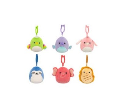 Squishmallows - Personaggi Clip On 10 cm