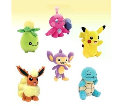 Pokemon Peluche 20 cm assortito