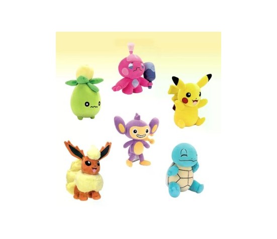 Pokemon Peluche 20 cm assortito
