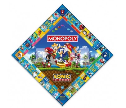 Hasbro - Monopoly Sonic Gioco da Tavolo