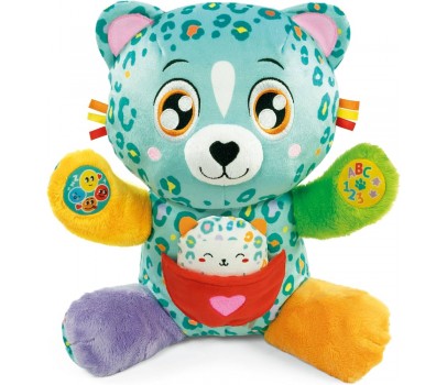 Clementoni - Peluche Parlante Interattivo Cleo e Leo 17966