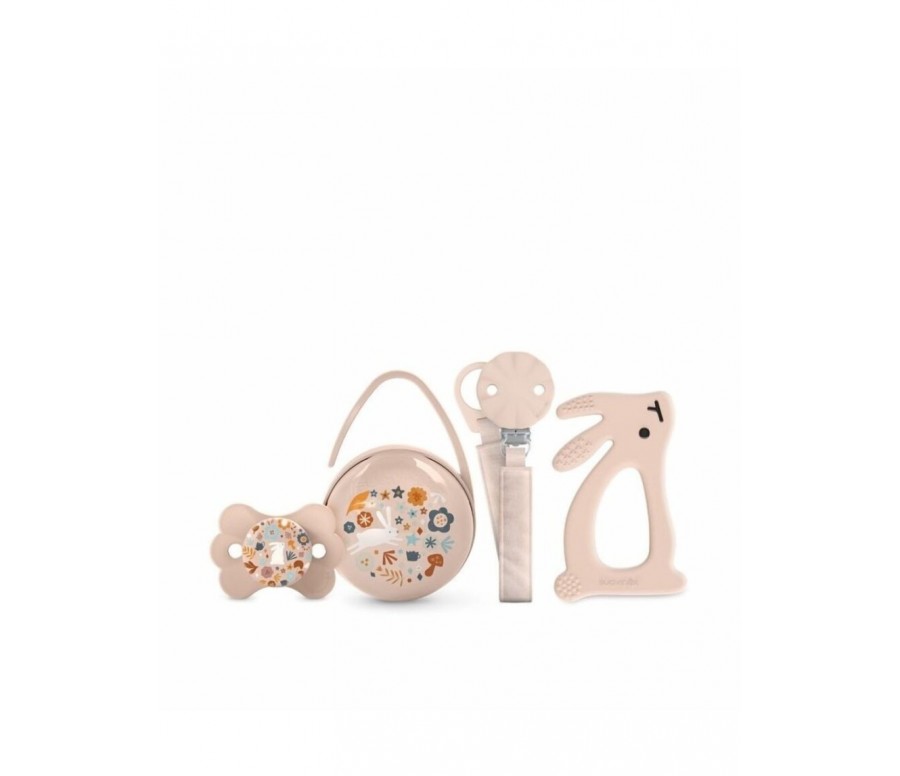Suavinex - Set Di Regalo Wonderland Liberty Rosa Suavinex - Set Di Regalo Wonderland Liberty Rosa