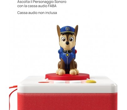 Faba - Personaggio Sonoro PAW Patrol La Squadra dei Cuccioli: Chase FFR15301
