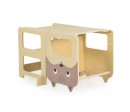 Cangaroo - Torre di apprendimento in legno 3 in 1 Moni  24446
