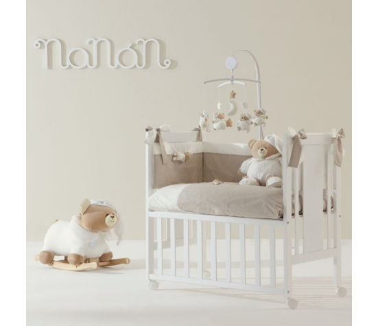 Nanan - Rivestimento Ecrù Culla Mini Me Tato 39017