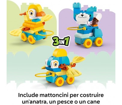 Lego Duplo - Animali su ruote 3 in 1 - 10448