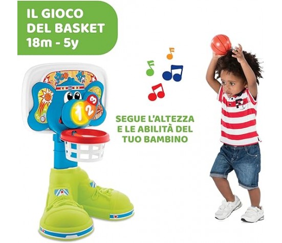Chicco - Basket League Canestro per Bambini Elettronico