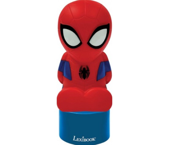 Lexibook - Luce Notturna con Altoparlante Spiderman