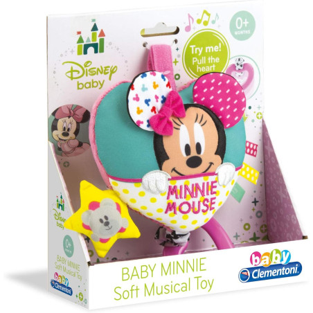 Clementoni - Carrillon Baby Minnie Morbido 17212