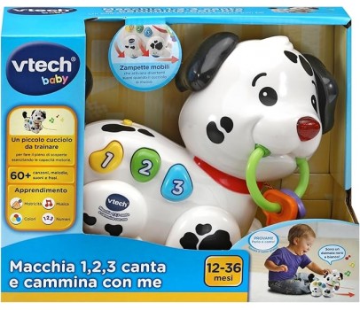 VTech - Macchia 1,2,3, Canta e Cammina con Me!