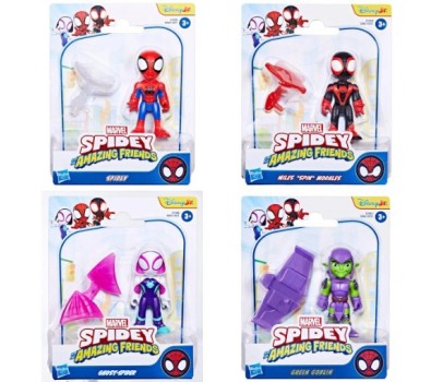 Spidey Water Web - Personaggi Assortiti Con Accessorio