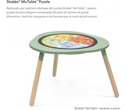 Stokke - Puzzle MuTable Quattro Stagioni