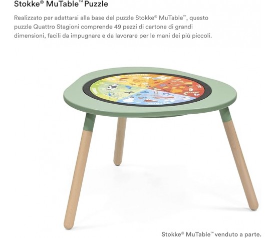 Stokke - Puzzle MuTable Quattro Stagioni
