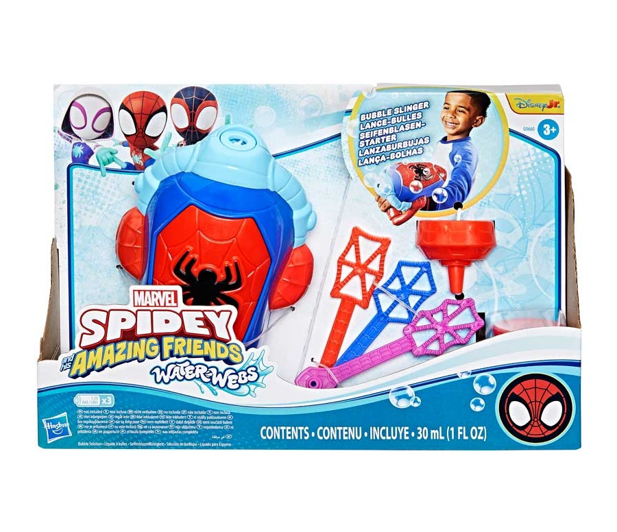 Hasbro - Spidey Water Web Guanto Sparabolle