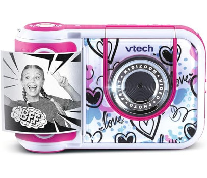 VTech - Macchina Fotografica Kidizoom Printcam Rosa