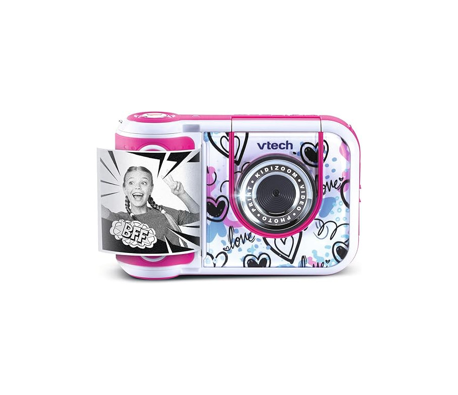 VTech - Macchina Fotografica Kidizoom Printcam Rosa