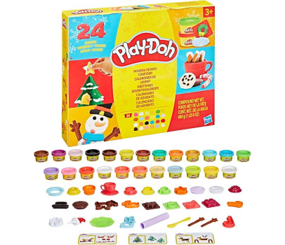 Hasbro - Play-Doh Calendario dell'Avvento