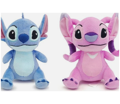 Simba - Peluche Stitch/Angel 15 cm assortito