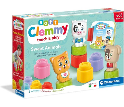 Clementoni - Soft Clemmy Sweet Animals 17849
