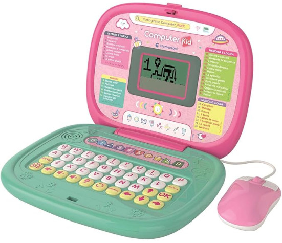 Clementoni - SapientinoIl Mio Primo Computer Pink con mouse 16657