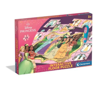 Clementoni - Puzzle Interattivo da Pavimento Disney Princess 16685