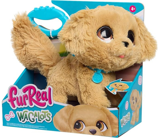 FurReal Wag-A-Lots - Peluche interattivo di Golden Retriever
