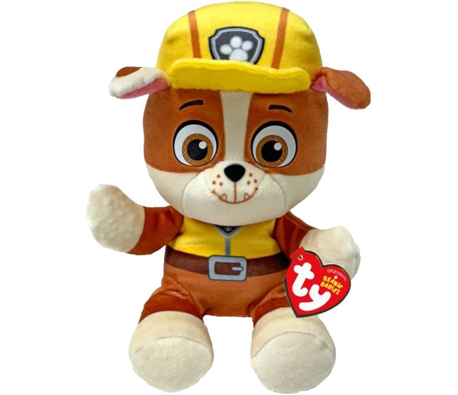 TY Collection - Peluche 20cm Paw Patrol Rubble