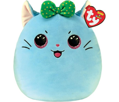 TY Collection - Squishy Beanies Kirra il Gattino Azzurro 22 cm