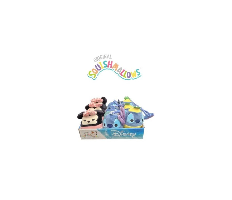 Squishmallows - Personaggi Clip On Disney 10 cm