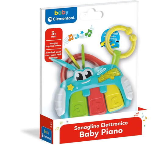 Baby Clementoni - Sonaglino Elettronico Baby Piano 17221