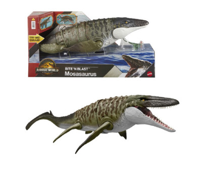Mattel - Jurassic World Rebirth Mosasauro Morso Letale