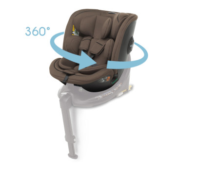 Foppapedretti - Seggiolino Auto Disk Grow i-size con Base Rotante