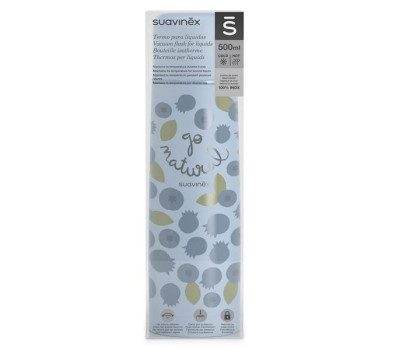 Suavinex - Thermos Go Natural blu