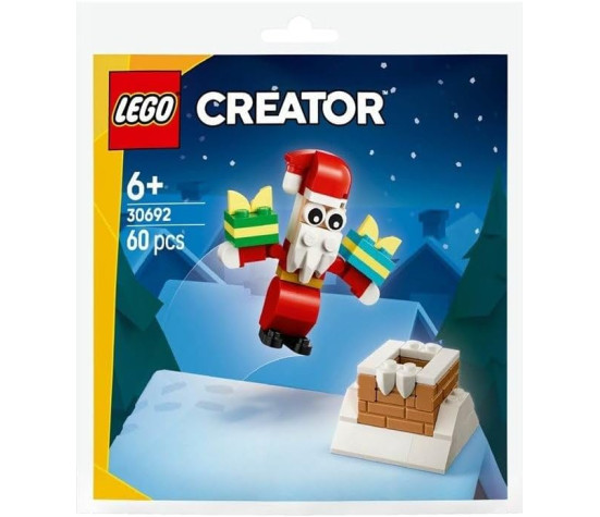 Lego Creator Natale - Babbo Natale nel camino 30692
