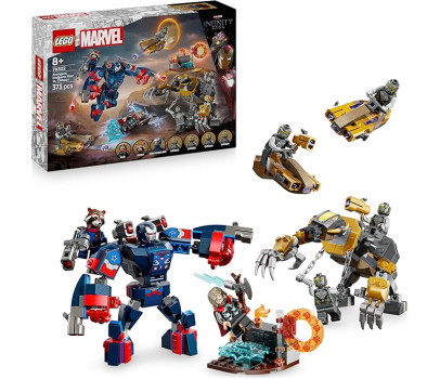 Lego Marvel - Endgame Thor Contro Chitauri Avengers 76322