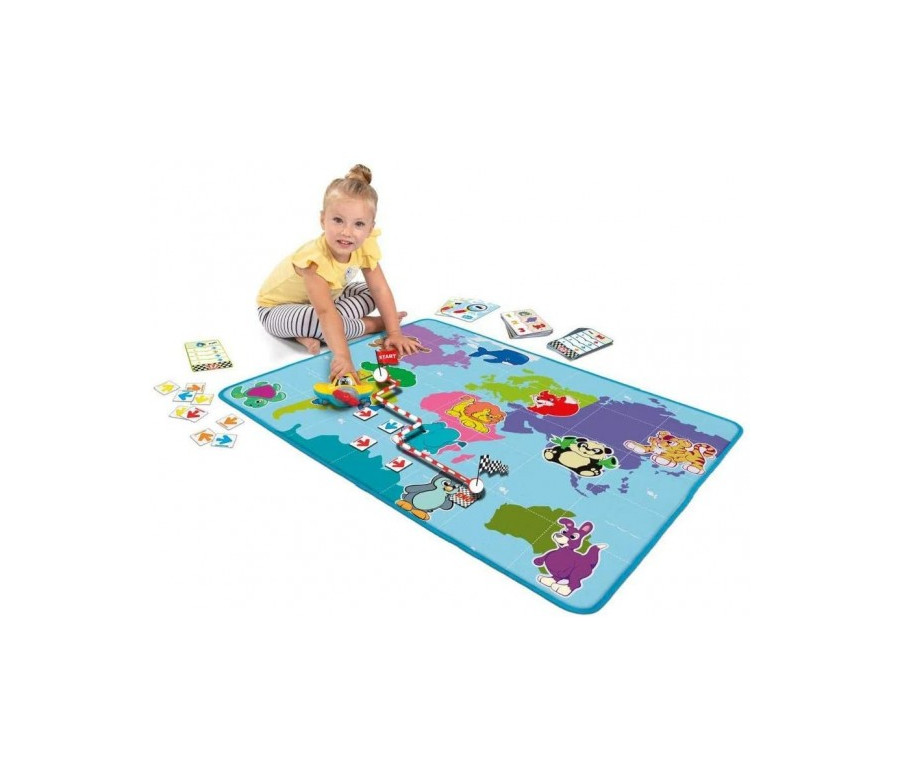 Chicco - Tappeto educativo Le Avventure di Capitan Cody 110x80cm