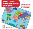 Chicco - Tappeto educativo Le Avventure di Capitan Cody 110x80cm