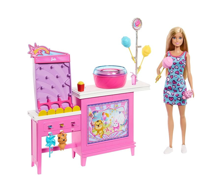 Mattel - Barbie Malibu Chiosco dello Zucchero Filato JFV67