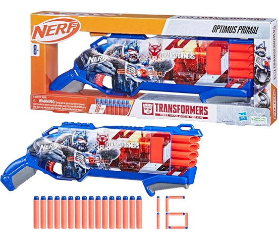 Hasbro - Nerf Transformers Optimus Primal Dart Blaster