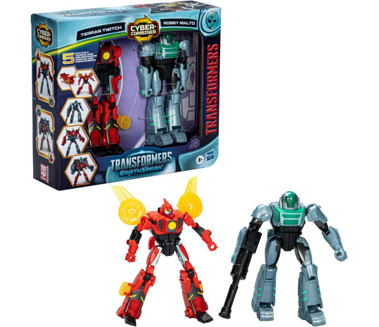 Hasbro - Transformers EarthSpark Robby e Twitch