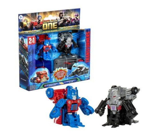 Hasbro - Transformers One Optimus Prime / Megatron Action Figure Set