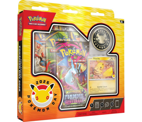 Collezione Pokémon Day 2026 del GCC Pokémon