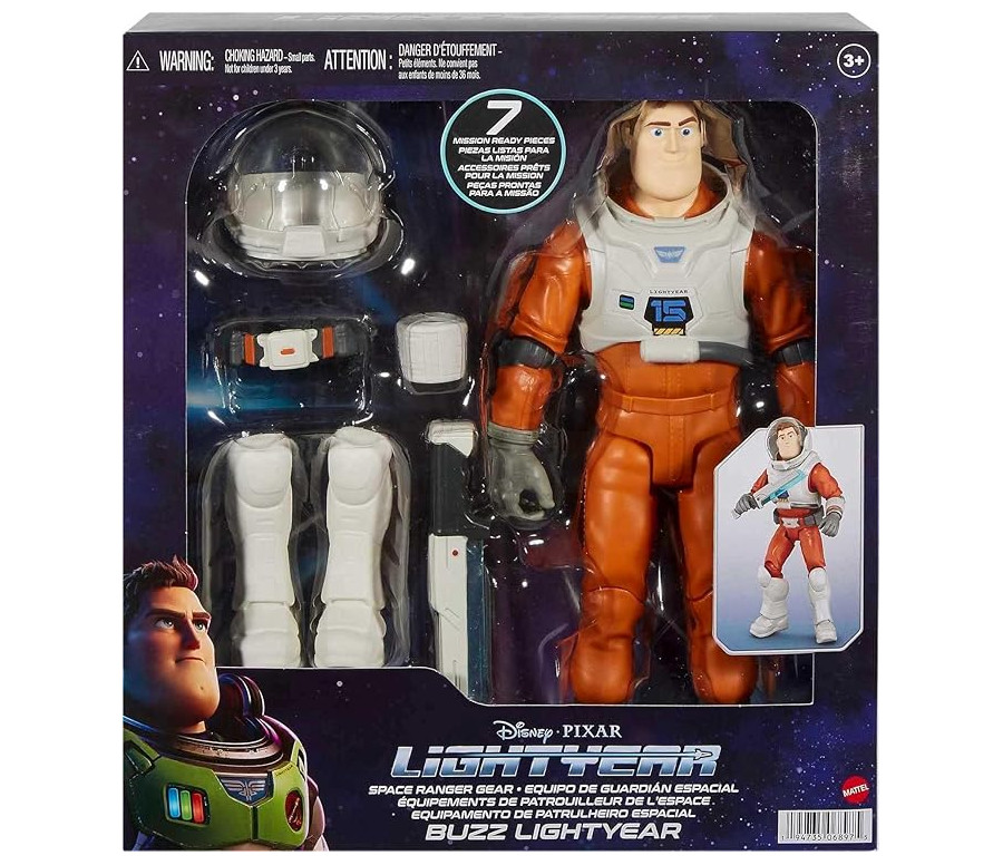 Mattel - Personaggio Lightyear Space Ranger Gear - Buzz Mattel - Personaggio Lightyear Space Ranger Gear - Buzz