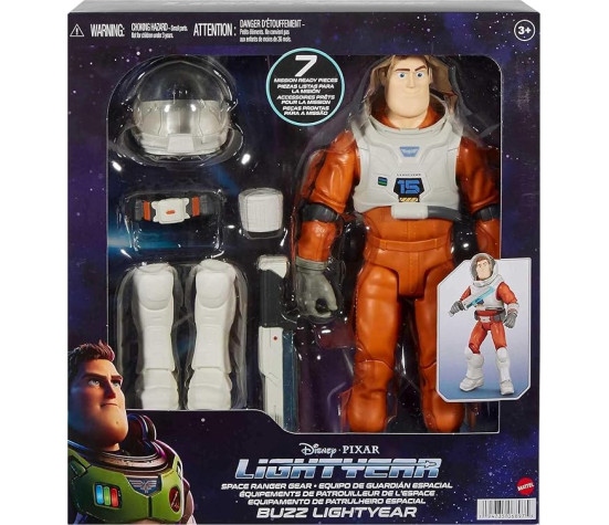 Mattel - Personaggio Lightyear Space Ranger Gear - Buzz