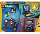 Lego Creator - Console di Gioco Retrò 3 in 1 - 31380
