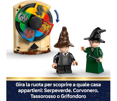 Lego Harry Potter - Castello di Hogwarts Cerimonia del Cappello Parlante 76460