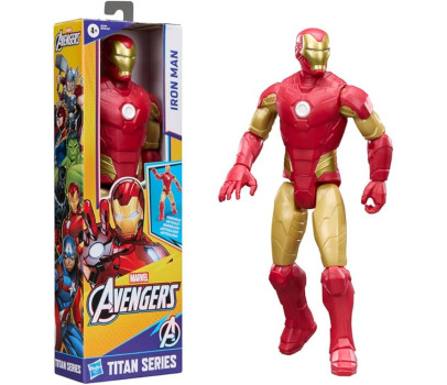 Hasbro - Personaggio Marvel Titan Series, Iron Man
