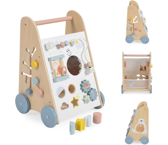 Moni - Girello multiattività in legno 2145