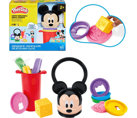 Hasbro - Play-Doh Disney Junior Happy Stackable