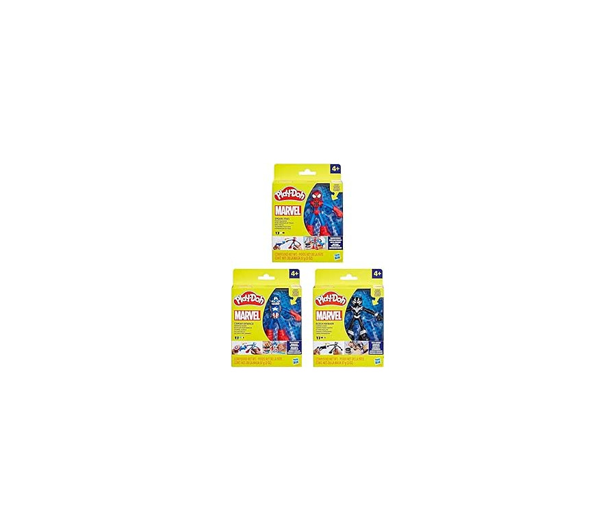 Hasbro - PlayDoh Personaggi Marvel Assortiti